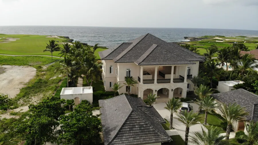Corales villa overlooking the golf course