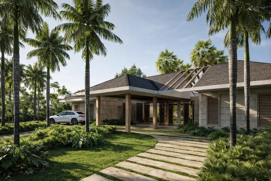 Serena beachfront villa